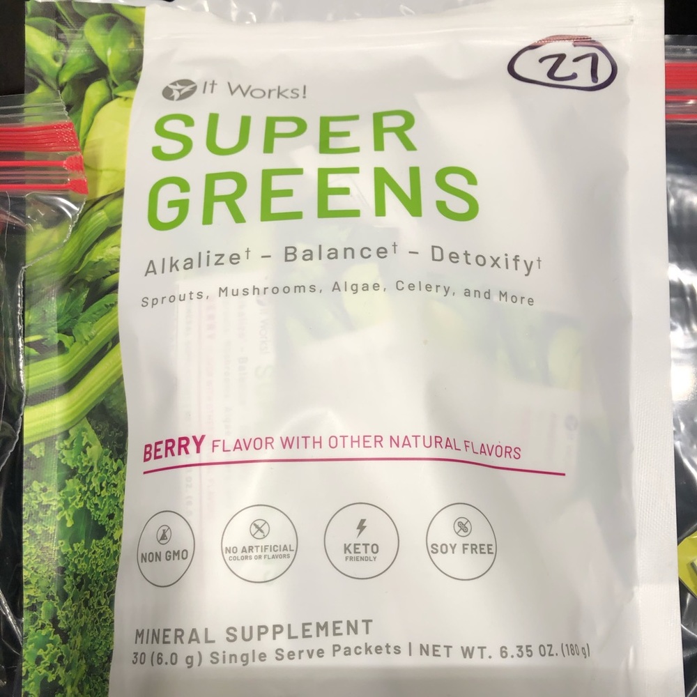 Super greens berry